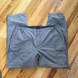THE AMERICAN OUTDOORSMAN FLEECE LINED CARGO PANTS SZ 40x32 LIKE NEW
